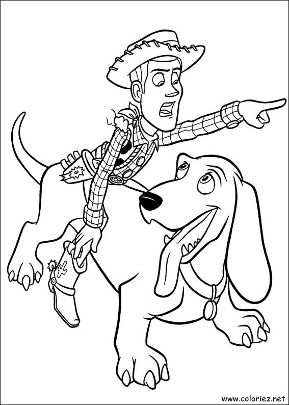 Coloriage de Toy Story à imprimer