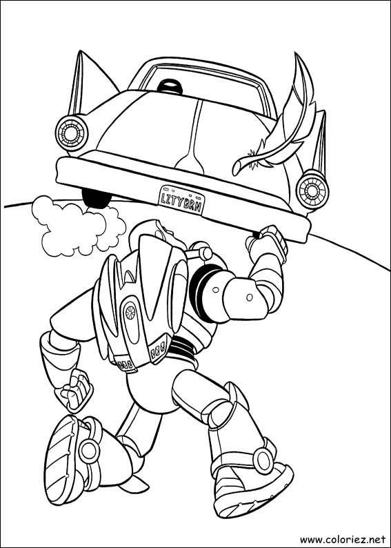 Coloriage de Toy Story à imprimer
