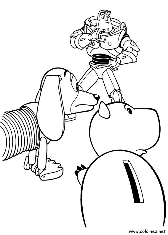 Coloriage de Toy Story à imprimer