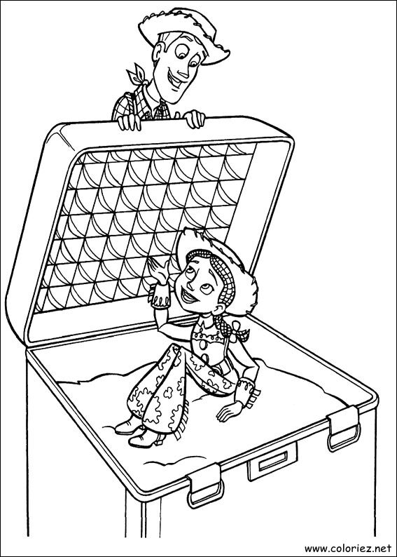 Coloriage de Toy Story à imprimer