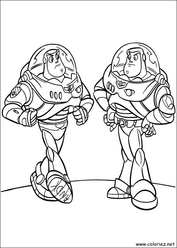 Coloriage de Toy Story à imprimer