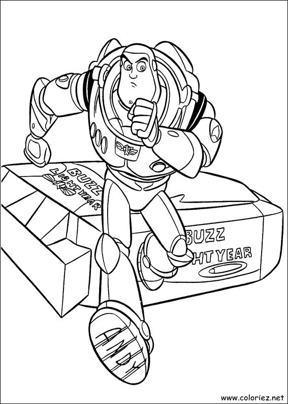 Coloriage de Toy Story à imprimer