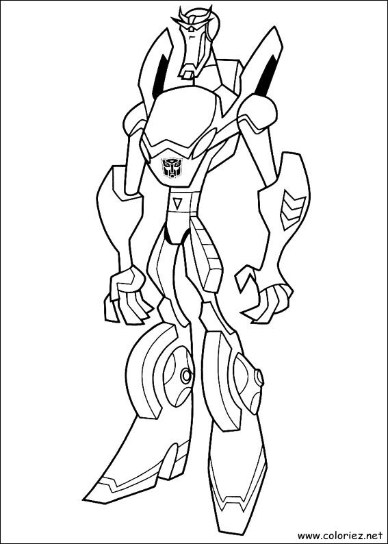 Coloriage de Transformers à imprimer