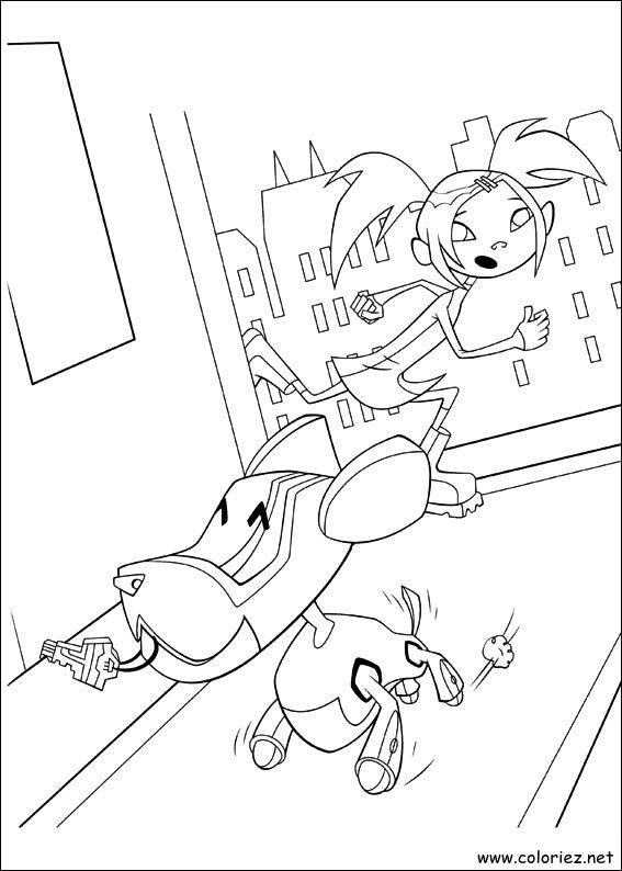 Coloriage de Transformers à imprimer