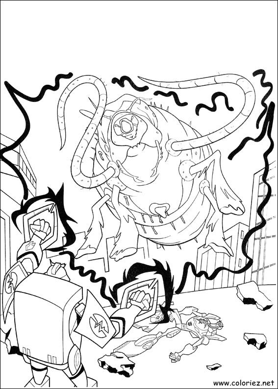 Coloriage de Transformers à imprimer