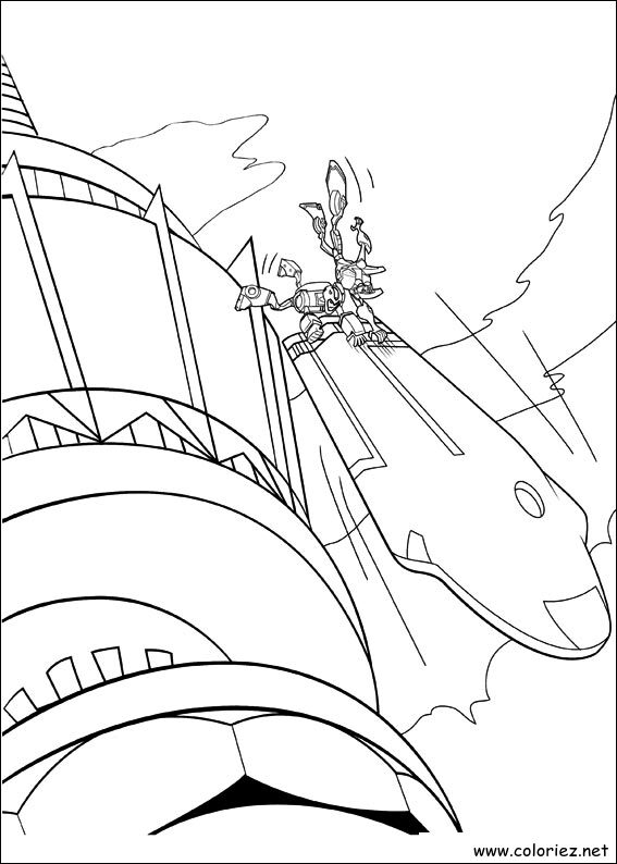 Coloriage de Transformers à imprimer