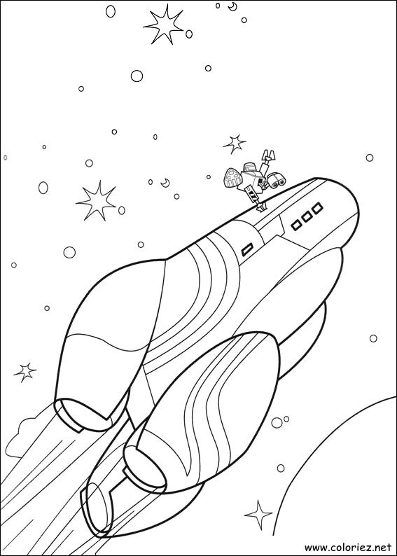 Coloriage de Wall-E à imprimer