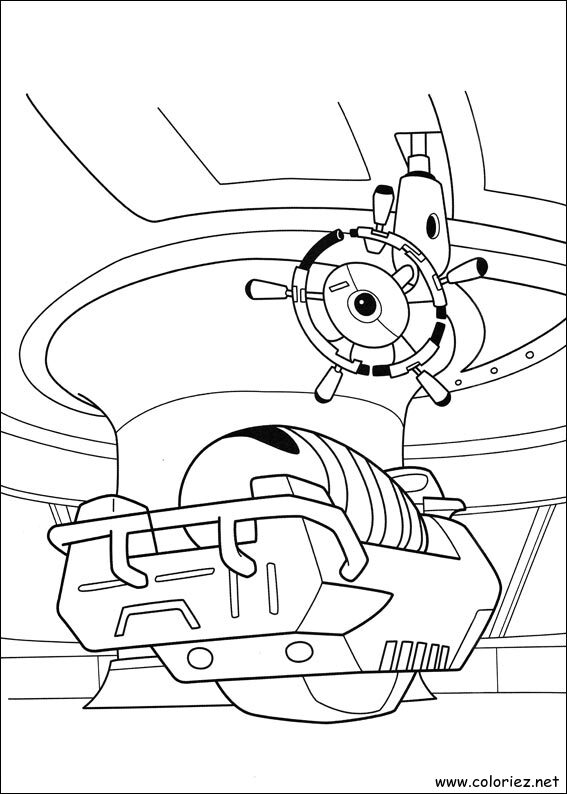 Coloriage de Wall-E à imprimer