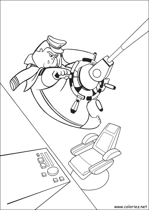 Coloriage de Wall-E à imprimer
