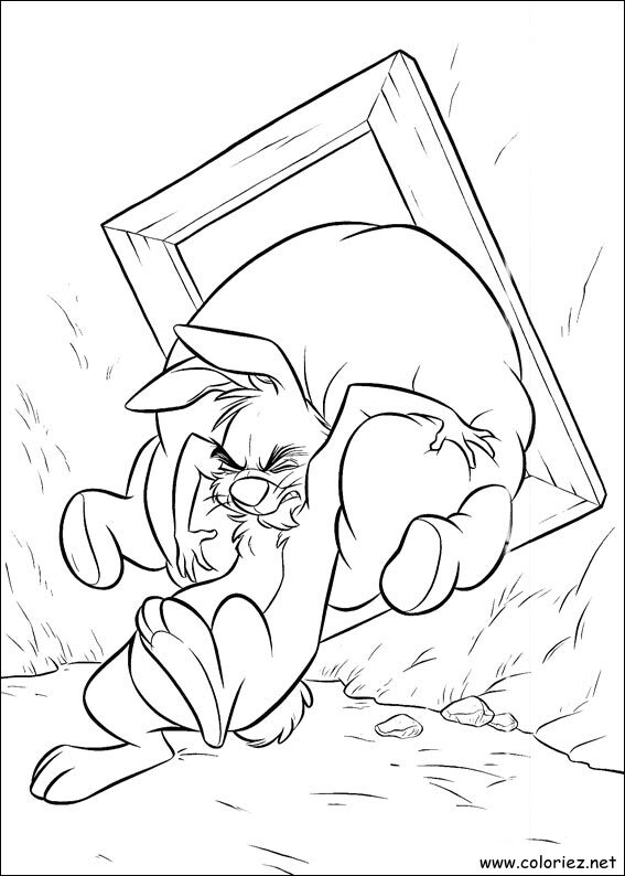 Coloriage de Winnie l'ourson à imprimer !