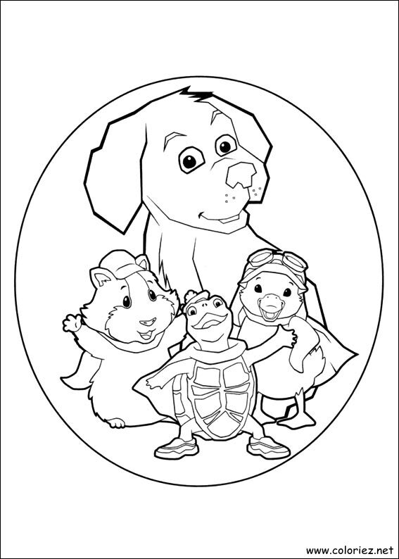 Coloriage de Wonder Choux à imprimer