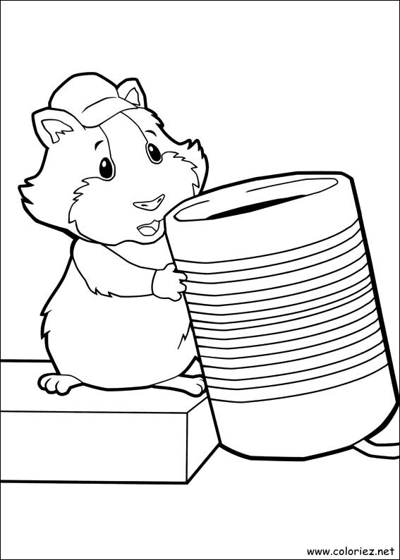 Coloriage de Linny à imprimer