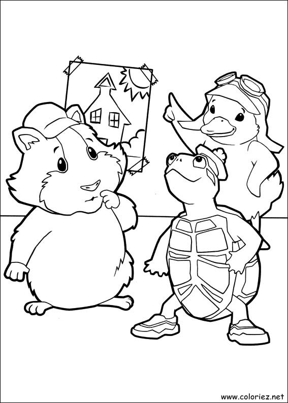 Coloriage de Wonder Choux à imprimer