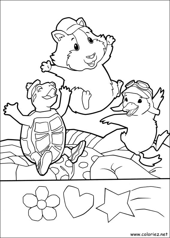 Coloriage de Wonder Choux à imprimer