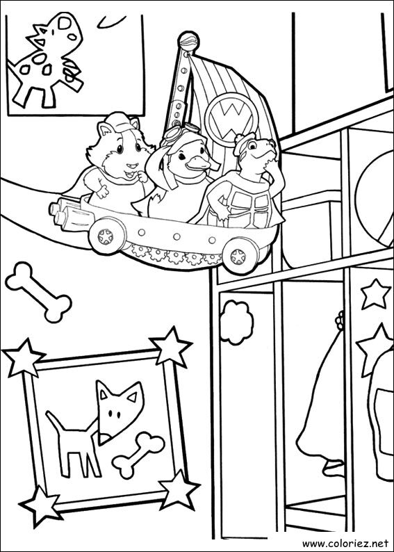 Coloriage de Wonder Choux à imprimer