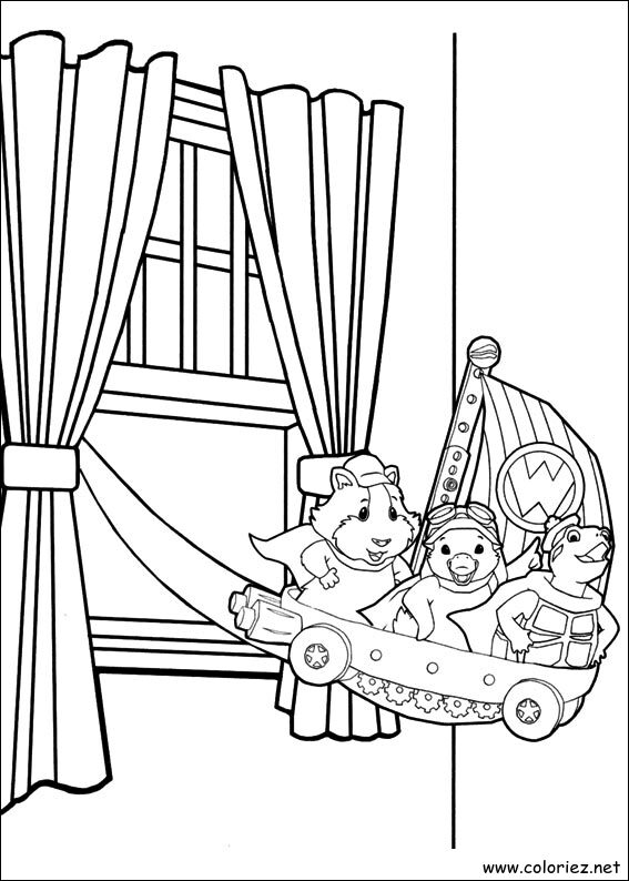 Coloriage de Wonder Choux à imprimer