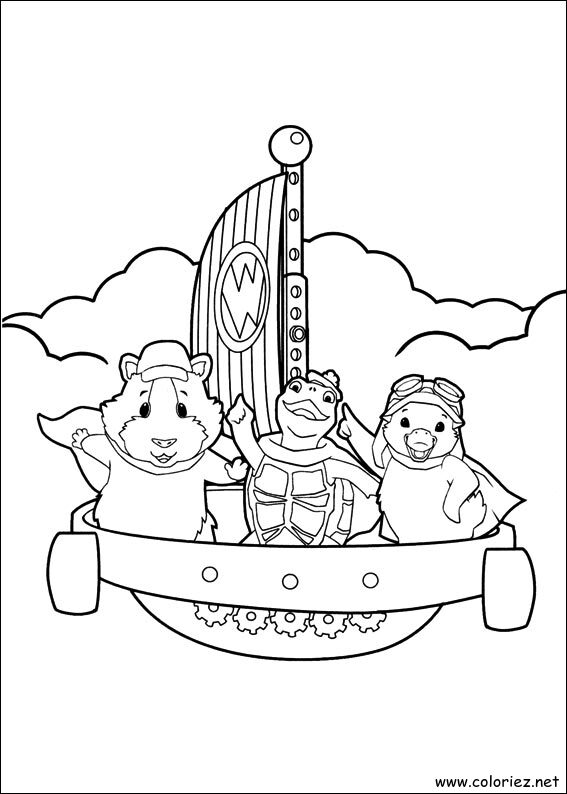 Coloriage de Wonder Choux à imprimer