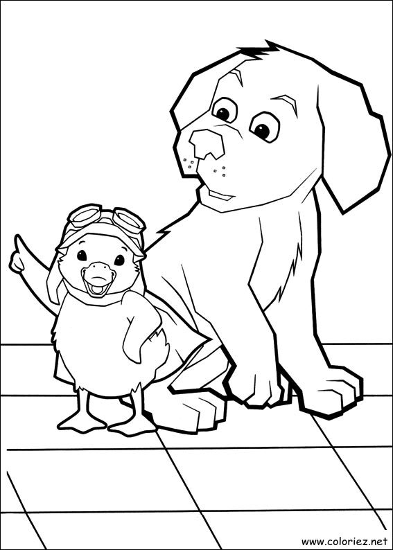 Coloriage de Wonder Choux à imprimer
