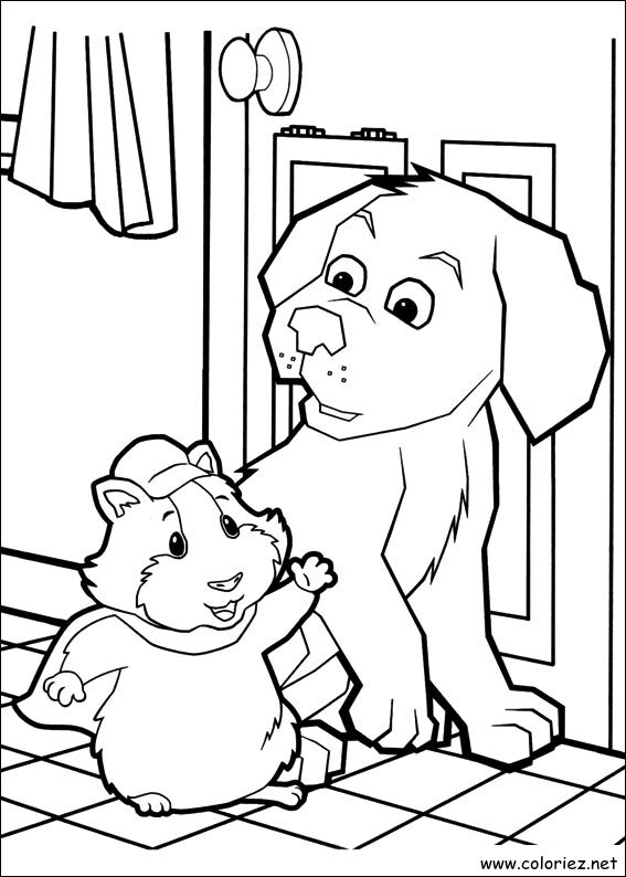 Coloriage de Wonder Choux à imprimer