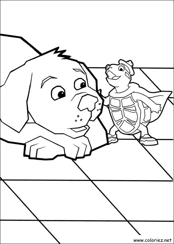 Coloriage de Wonder Choux à imprimer