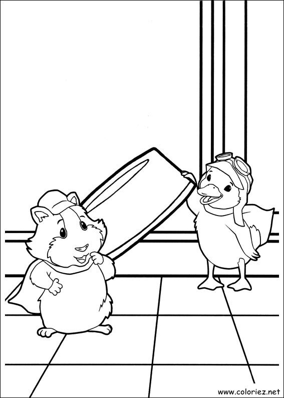 Coloriage de Wonder Choux à imprimer