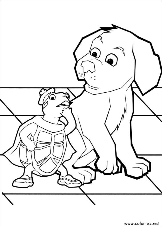 Coloriage de Wonder Choux à imprimer