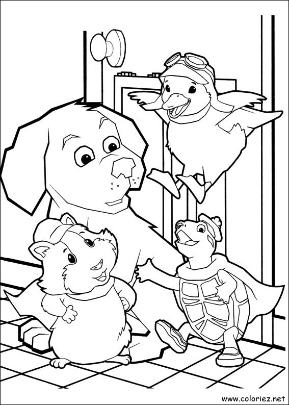 Coloriage de Wonder Choux à imprimer