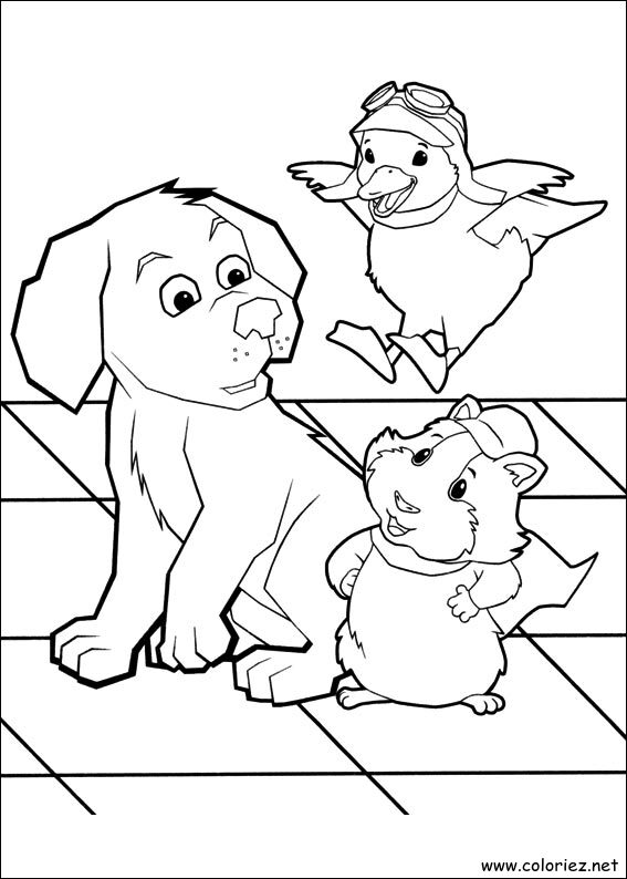 Coloriage de Wonder Choux à imprimer