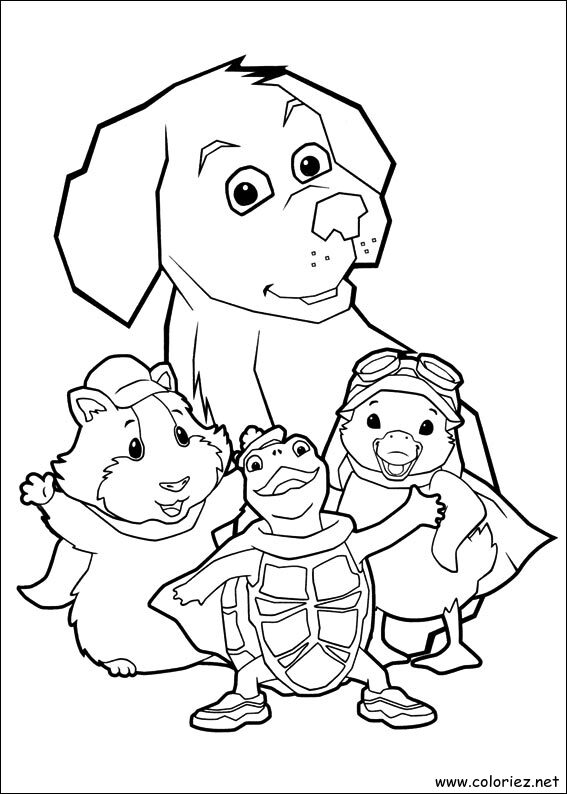 Coloriage de Wonder Choux à imprimer