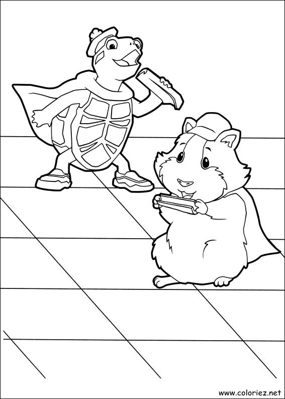 Coloriage de Wonder Choux à imprimer