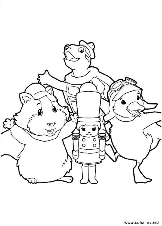 Coloriage de Wonder Choux à imprimer