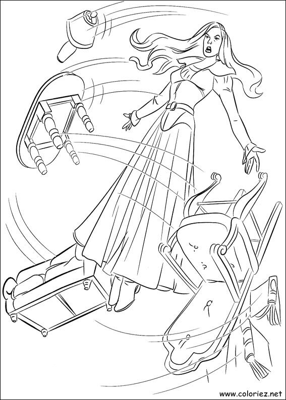 Coloriage de X-Men à imprimer