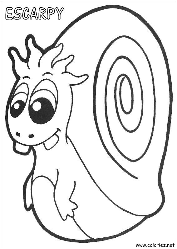 Coloriage de Yokomon à imprimer