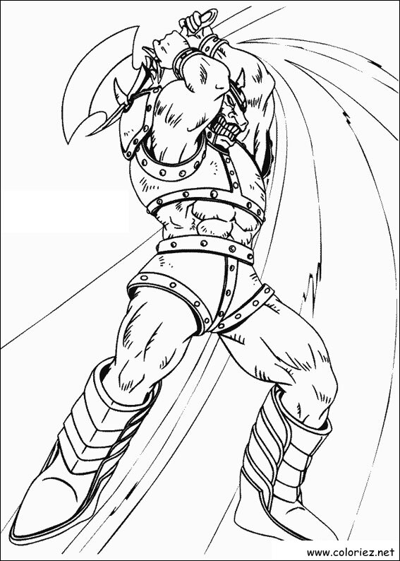 Coloriage de Yu-Gi-Oh à imprimer