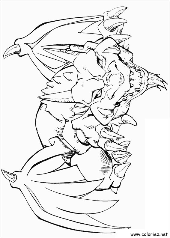 Coloriage de Yu-Gi-Oh à imprimer